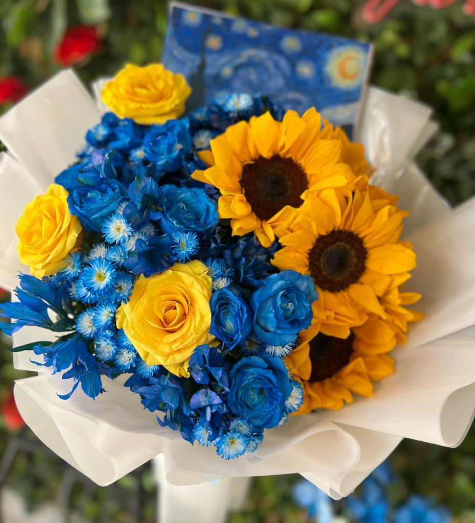 Buquê de Rosa do Van Gogh